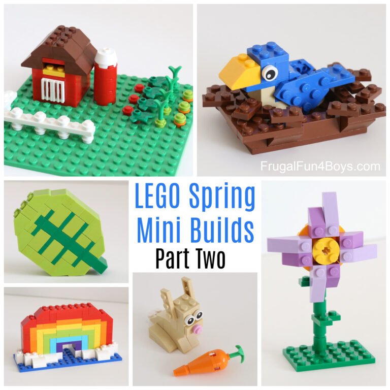 Spring is here, and it’s time for some new LEGO spring mini builds! Spring is here, and it’s time for some new LEGO spring mini builds!